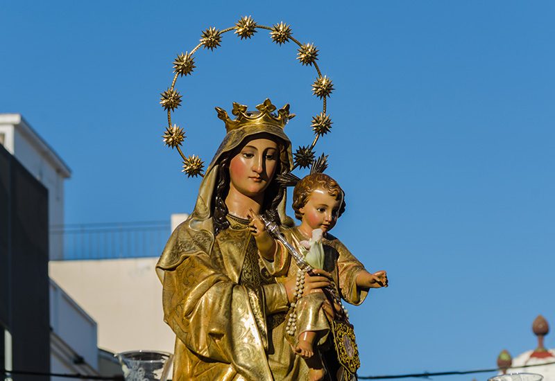 Virgen del Carmen en Mallorca