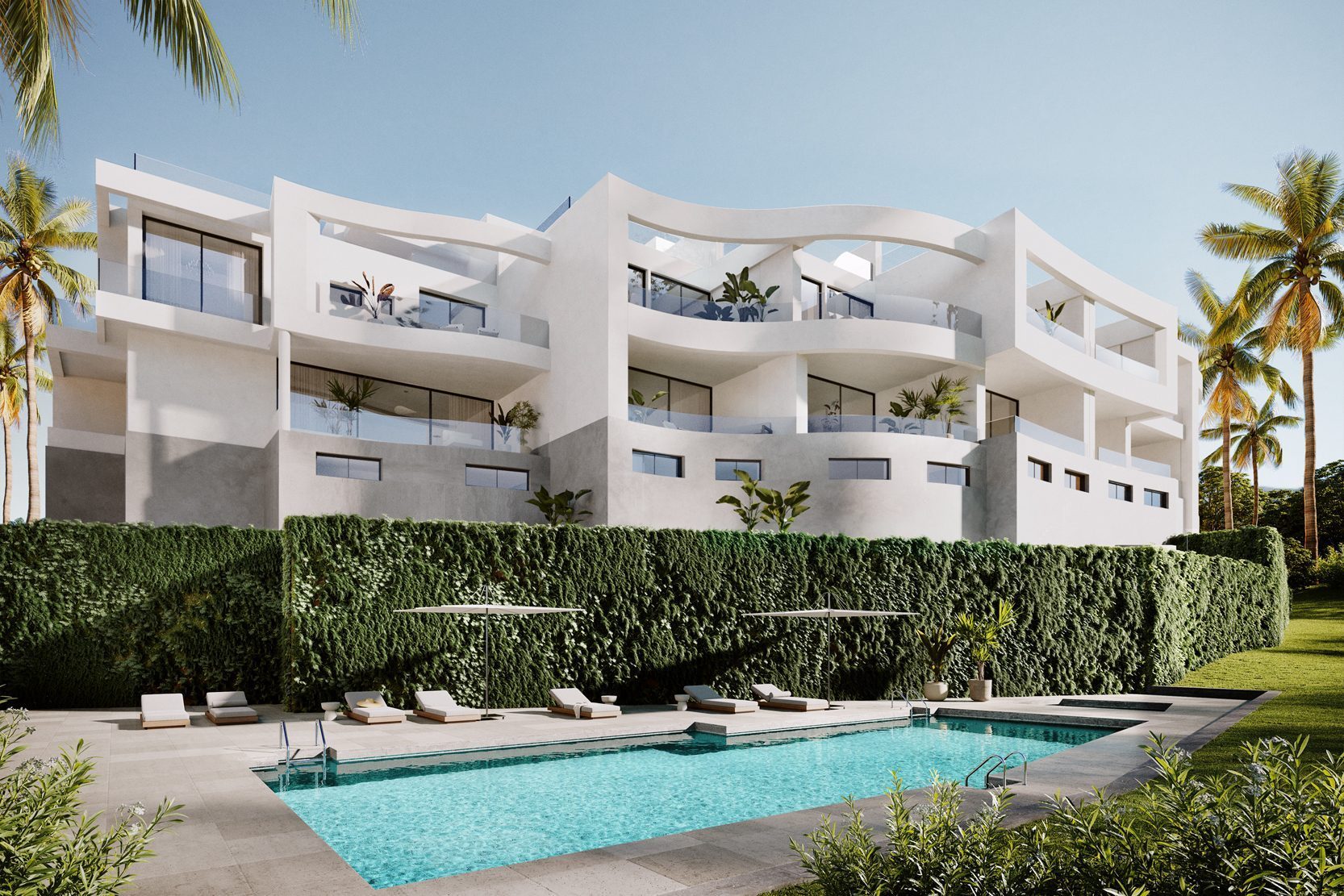 Casas de nueva construcción cerca de Málaga/Marbella