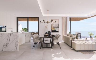 Costa Del Sol – Apartemento de nueva construcción en Estapona cerca de Marbella con vistas al mar
