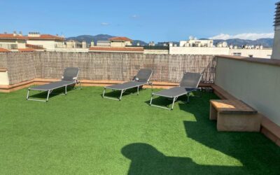 Impresionante Ático con 2 terrazas espectaculares en residencial con piscinas en Palma