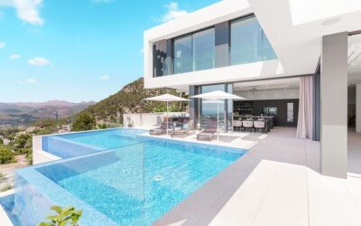 Espectacular villa de nueva construcción con vistas al mar en Port Andratx, , Mallorca