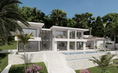 Imponente villa de nueva construcción con vistas al mar en Costa den Blanes, Mallorca